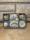 Vintage Japan Children   s Hand-painted Tea Set 11 W  Original Box   Packaging