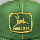 Nos Vintage John Deere Trucker Hat  Farm Cap W  Patch  Louisville Mfg  Co 