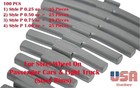 100 Pcs Assortment Clip-on Wheel Weight Balance  P Style P0 25 P0 50 P0 75 P1oz