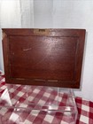 Antique 19th Century Asian Wood Carved Picture