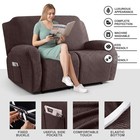 Recliner Loveseat Cover Stretch Couch Covers Sofa Slipcover For 2 Seat Reclining