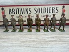 Britains 1290b Territorials Lead Soldiers Boxed Set Vintage Pre War Mixed Finish