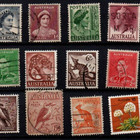   Australia  Stamps Lot Of 77 Vtg Collectible Philately Great Starter Lot
