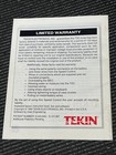 Vintage Tekin Owner Manual Tsc-410k Rc Car Buggy Esc Speed Control