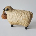 Teresa Kogut Sheep Figurine Primitive Folk Art Collectible Decor 2  T Farm Ffa 