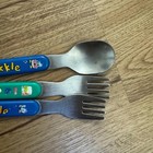 1994 Sanrio Kero Kero Keroppi Pekkle Spoon And Fork Japan Cute Kawaii Bento