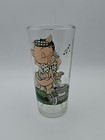 Vintage Looney Tunes Pepsi Glass 1976 Porky Pig Petunia Collector Series