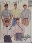 Amazing Vtg 89 Mccalls 4641 Mens Shirts In 5 Versions Pattern 15 15 5 16 5 Uc