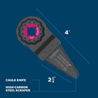 Osl214k 2-1 4 In  Starlock   Oscillating Multi Tool Caulk Knife Blade