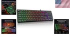 K521 Wired Rgb Gaming Keyboard - One-touch Backlit  104 Keys  Pc mac Compatible
