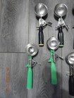 Lot Of 8  Stainless Steel Ice Cream Scoop Handle Usa Vollrath Syscoware Hamilton