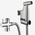 Us Toilet Shattaf Adapter Hose Bidet Spray Stainless Steel Handheld Shower Head
