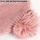 Women Scarf   Hat Set Ladies Winter Warm Knitted Beanie Neck Hats Outdoor Ski