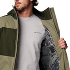 Columbia Men s Stone Green greenscape Tipton Peak Iii Insulated Jacket  wt7767 