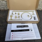 Hitslam 5-piece Brushed Gold Bathroom Hardware Set Towel Bar Ring Hook New