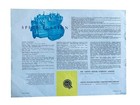 Vtg 1960s  Austin Healey 3000 Sports Car Sales Brochure With Specs