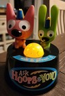 Ask Hoops   Yoyo Hallmark Electronic Light-up Talking Ask   Press Fortune Teller