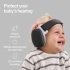 Alpine Muffy Baby Hearing Protection Headband 24db 3-48 Months Black