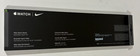Apple Watch Nike Sport Band 40mm Oem Pure Platinum black  New