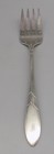 1 Oneida Community Lady Hamilton Cold Meat Fork Silver Plate 1932 1955 8 5 8 1 2