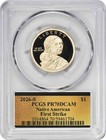 2026-s Sacagawea Native American Dollar Pr70dcam First Strike Pcgs Anniv Label