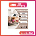 Hichen Dog Toy Basket Small Baskets For Gifts  Woven Baby Storage Basket For Tow