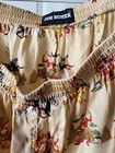Vtg Silk Joe Boxer Shorts Boxers Cowboys Indians Ethnic Wild Western Plains  M