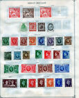 Great Britain M   U Collection On Scott Pages  1887-1939  105 Stamps  Clean