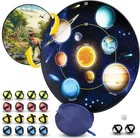 National Geographic Dart Board For Kids - Dart Ball Game Set