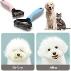 2side Dog Brush For Shedding Dematting Pet Grooming Cat Hair Undercoat Rake Comb