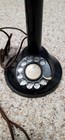 Vintage Antique Black Candlestick Telephone