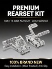 Polishing Alloy Forward Controls Foot Pegs 84-99 Softail Fxstc Fxst Flstf Flstc