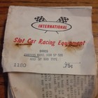 Nos International Slot Car   1180 Chassis Bracket For Sp 500   600 