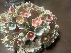 Pretty Vintage Delicate Millinery   Small Pastel Flowers  