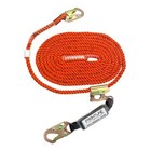 Frontline Premium Vertical Lifeline With Openable Rope Grab   Shock Pack