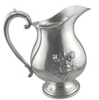 Amston Silver Co  Sterling Silver Pitcher