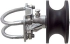  4 Pack  4  Round Post X 2 1 2  Round Gate Frame Premium Nylon Cantilever Roller
