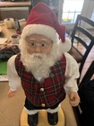 Working Vtg Gemmy Holiday Time Hip Swinging Swaying Santa Sining Dancing Y2k 90s