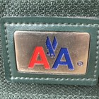 Vtg American Airlines Crew Pilot Flight Attendant Overnight Bag Green Vintage