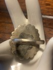 Vintage Stunning Portrait Cameo Sterling Silver Ring
