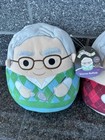 Warren Buffett Charlie Munger Squishmallow 10    2025 Berkshire Hathaway Meeting