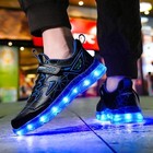 Led Light Up Shoes For Toddler Boys Girls Glow Sneakers With Usb Rechargeable   
