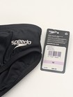 Speedo Mens Size 32 Powerflex Eco Brief Beach Swim Suit Black Nwt