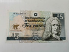 Jack Nicklaus Golf Signed 2005 Royal Bank Of Scotland 5 Pound Jwn With Coa