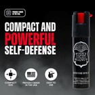 Police Magnum Tactical Oc Pepper Spray - Compact Self Defense Canister- 3 Pack