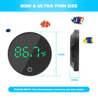 Aquarium Thermometer Rechargeable Digital Led Display Fish Tank Thermometer