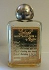 White Shoulders Cologne Evyan 2 Oz Splash Vintage Bottle Empty