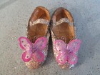 Fairy Slippers Child Sz 13 Girl Ballet Shoes Glitter Pixie Halloween Costume  3