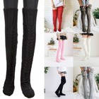 Us Women Warm Winter Knitted Socks Over Knee Long Thigh High Boot Soft Stockings