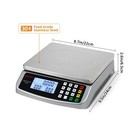 Food Scale 88lb 40kg Large Digital Kitchen Scale 0 05oz 1g With    Fast Usa Ship